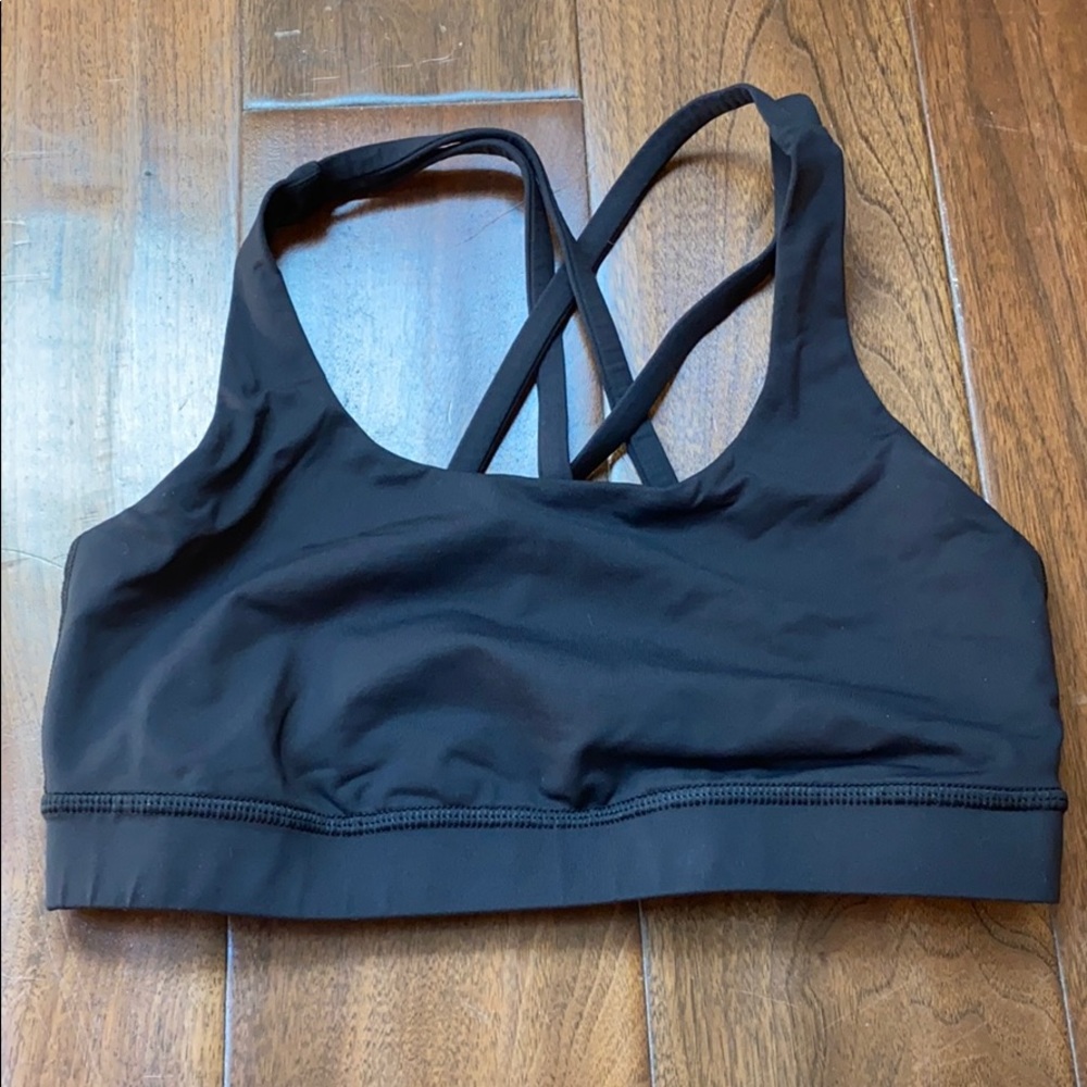Lululemon Energy Bra Black Size 6